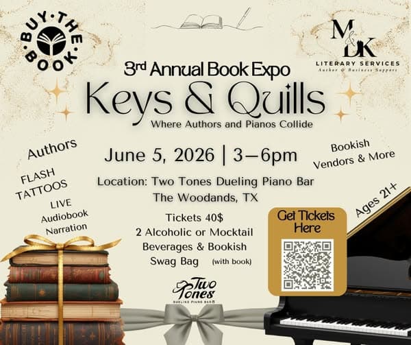 Author event: Keys & Quills expo